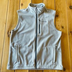 Men’s Columbia fleece vest
